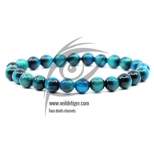 Bracelet Œil de Tigre Turquoise